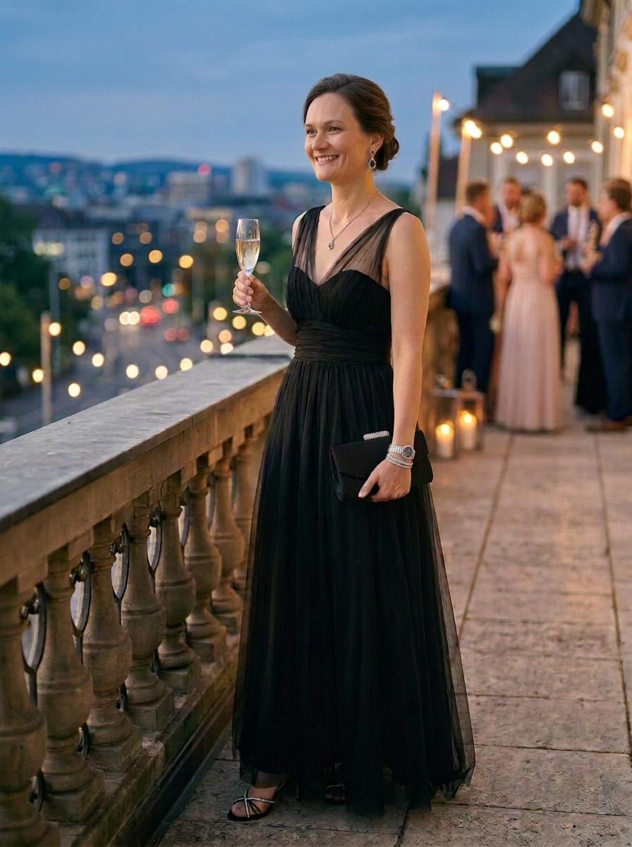 Примерна визия The Midnight Tulle