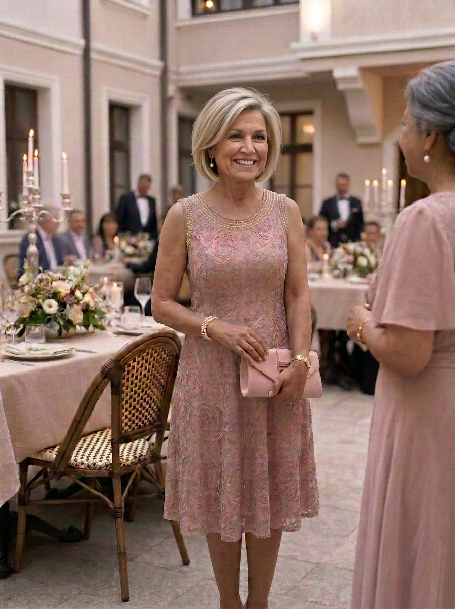 Примерна визия The Blush Lace